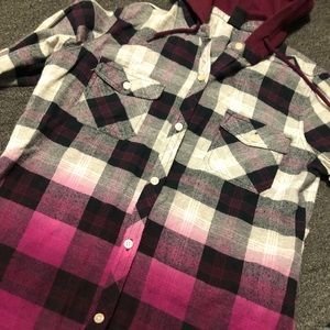 Empyre Plaid Button Up